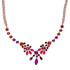 Mariana Must Have Round and Marquise Necklace in Hibiscus