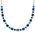 Mariana Emerald Cut and Round Necklace in Sleepytime