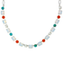Mariana Emerald Cut and Round Necklace in Happiness