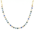 Mariana Petite Everyday Necklace in Blue Morpho