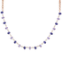 Mariana Oval and Round Necklace in Romance