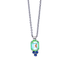 Mariana Petite Emerald Cut Pendant in Matcha