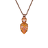 Mariana Double Round and Pear Pendant in Sun Kissed Peach