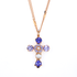 Mariana Cross Pendant in Romance