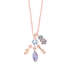 Mariana Marquise Trio and Charm Pendant in Earl Grey