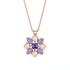 Mariana Marquise and Round Pendant in Romance