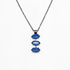 Mariana Preorder Three Stone Marquise Pendant in Sun Kissed Ocean