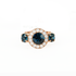 Mariana Lovable Pave Ring in Blue Morpho