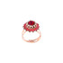 Mariana Must Have Rosette Ring in Hibiscus