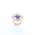 Mariana Marquise and Round Adjustable Ring in Romance