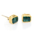 Nava Zahavi Fancy Emerald Earrings