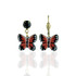 Anne Koplik Halidae Monarch Butterfly Earrings