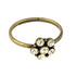 Michal Negrin Pin It Flower Adjustable Ring