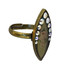 Michal Negrin Ester Crystal Adjustable Ring