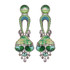 Ayala Bar Cartwheel Saturn Sage Earrings