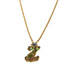 Michal Negrin Victorian Initial Z 24K Gold Plated Necklace