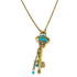 Michal Negrin Flower Keys Necklace