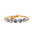 Mariana Petite Five Stone Chain Bracelet in Sun-Kissed Horizon - Preorder