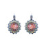 Mariana Extra Luxurious Flower French Wire Earrings in Butter Pecan - Preorder