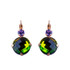 Mariana Extra Luxurious Double Stone French Wire Earrings in Mint Chip - Preorder