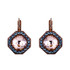 Mariana Octagon Cluster French Wire Earrings in Cookie Dough - Preorder