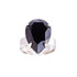 Mariana Pear Adjustable Ring in Jet - Preorder
