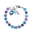 Mariana Must-Have Cluster and Pave Bracelet in Blue Moon-SP