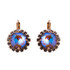 Mariana Cushion Cut Cluster French Wire Earrings in Butter Pecan - Preorder