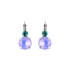 Mariana Lovable Double Stone French Wire Earrings in Mint Chip - Preorder
