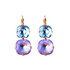 Mariana Double Cushion Cut French Wire Earrings in Blue Moon - Preorder