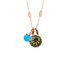 Mariana Double Stone Lovable Pendant in Pistachio - Preorder