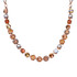 Mariana Lovable Mixed Element Necklace in Cookie Dough - Rose Gold