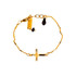 Mariana Petite Cross Chain Bracelet in Rocky Road - Preorder