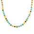Mariana Petite Flower Cluster Necklace in Pistachio - Preorder