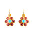 Mariana Must-Have Buttercup Flower French Wire Earrings in Rainbow Sherbet - Preorder