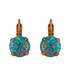 Mariana Lovable French Wire Earrings in Green Synthetic Opal - Preorder