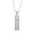 Magic Touch Sterling Silver Ana BeKoach Mezuzah Necklace