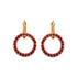 Mariana Petite Open Circle Leverback Earrings in Light Siam - Preorder