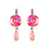 Mariana Cushion Cut Dangle Leverback Earring in Magic - Preorder