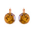 Mariana Extra Luxurious Single Stone Leverback Earring in Cheetah - Preorder