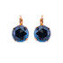 Mariana Lovable Everyday Rivoli Leverback Earrings in Blue Topaz - Preorder