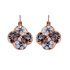 Mariana Extra Luxurious Clover Leverback Earrings in Ice Queen - Preorder