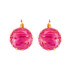 Mariana Extra Luxurious Single Stone Leverback Earring in Strawberry Tiger Eye - Preorder