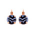 Mariana Lovable Everyday Round Leverback Earrings in Zebra 