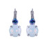 Mariana Lovable Double Stone Leverback Earrings in Ice Queen - Preorder