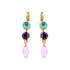 Mariana Petite Two Stone Dangle Leverback Earrings in Enchanted - Preorder