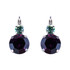 Mariana Extra Luxurious Double Stone Leverback Earrings in Enchanted - Preorder
