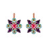 Mariana Marquise and Round Leverback Earrings in Enchanted - Preorder