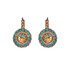 Mariana Halo Disc Leverback Earrings in Fairytale - Preorder