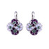 Mariana Extra Luxurious Clover Leverback Earrings in Enchanted - Preorder